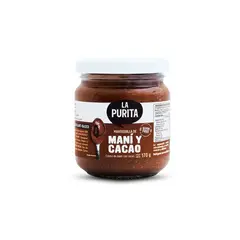 undefined - Mantequilla de Maní y Cacao La Purita Envase 170 g