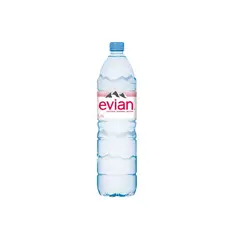 EVIAN - Agua Botella 1.5 L