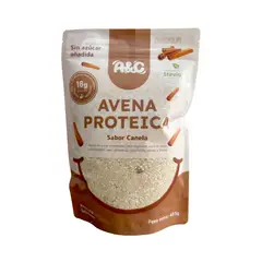 undefined - Avena Protéica Avena&Canela Sabor Canela Bolsa 455 g