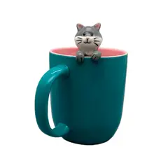 CASA JOVEN - Taza Mug Animalitos Gatito 380 mL