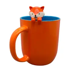 PRECIO UNO - Taza Mug Animalitos Zorrito 380 mL