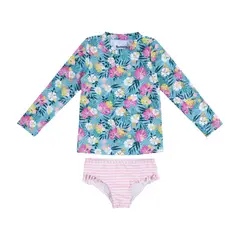 REDWOOD - Packx2 Polera Y Calzon Uv Niña