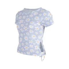 REDWOOD - Polo Manga Corta Rib Nudo Teen Niña