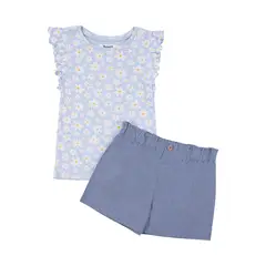REDWOOD - Conjunto Chambray Niña