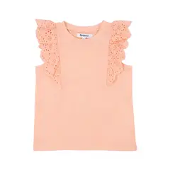 REDWOOD - Polo Manga Corta Macrame Niña