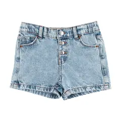 REDWOOD - Short Denim Botones Niña