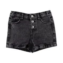 REDWOOD - Short Denim Botones Niña
