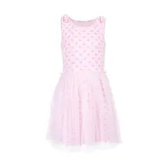 REDWOOD - Vestido Rib Tul Niña