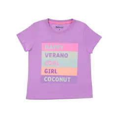 REDWOOD - Polo Manga corta Estampado Niña