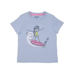 REDWOOD - Polo Manga corta Estampado Niña