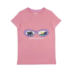 REDWOOD - Polo Manga Corta Estampado Teen Niña