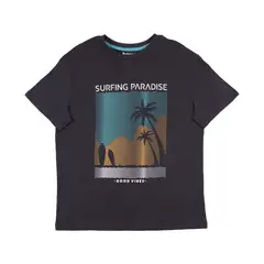 REDWOOD - Polo Manga Corta Estampado Teen Niño