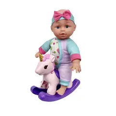 UNEEDA - Muñeca con Balancin Unicornio 28 cm