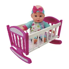 UNEEDA - Muñeca con Cuna 28 cm