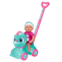 LOKO TOYS - Muñeca 37 cm con Andador Dino