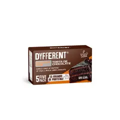 DYFFERENT - Barra Proteica Sabor Torta Chocolate Caja 225 g