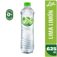 LOA - Agua Sabor Lima Limón Botella 625 mL