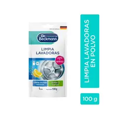 DR BECKMANN - Limpia Lavadoras en Polvo Empaque 100 g