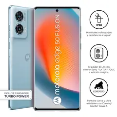 MOTOROLA - Smartphone Moto Edge 50 Fusion 8+256Gb Azul Artico