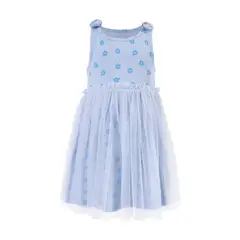 REDWOOD - Vestido Rib Tul Bebé Niña