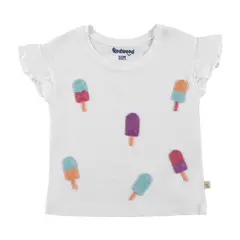 REDWOOD - Polo Aplicación Bebé Niña