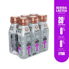 PRO - Bebida Láctea Gloria Day Chocolate Sixpack Botella 320 mL