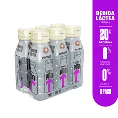 PRO - Bebida Láctea Gloria Day Vainilla Sixpack Botella 320 mL
