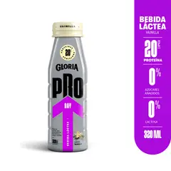 PRO - Bebida Láctea Gloria Day Vainilla Botella 320 mL
