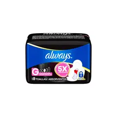 ALWAYS - Toalla Sanitaria Bolsa 8 Und