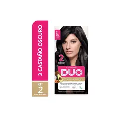 DUO COLOR - Tinte Nutrition Tono 3 Castaño Oscuro