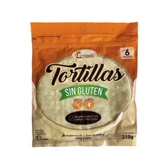 MOLINOS DEL MUNDO - Tortilla Sin Gluten Pack 6 Und 210 g