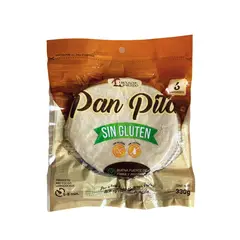 MOLINOS DEL MUNDO - Pan Pita Sin Gluten Pack 6 Und 330 g