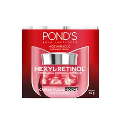 PONDS - Crema Facial de Noche Pond’s Age Miracle Pote 50 g