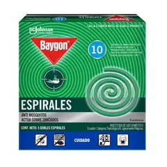 BAYGON - Espirales Insecticida Pack 10 Und
