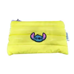 ARTESCO - CARTUCHERA STITCH PLAIN AMARILLO