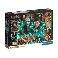 CLEMENTONI - Rompecabezas Harry Potter Compact Box 1000 Pzas