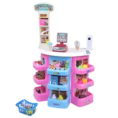 SHENHUA - Carrito de Helado 32 Accesorios 78 cm