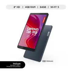 LENOVO - Tablet M8 4ta Generación 4GB 64GB Wifi + Bumper + Film