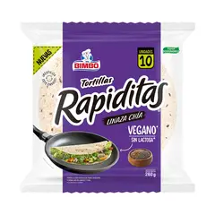 undefined - Tortillas Rapiditas Linaza y Chía Bolsa 10 Und
