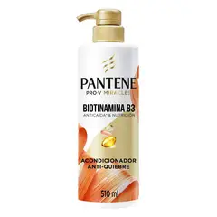 PANTENE - Acondicionador Antiquiebre Biotinamina B3 Botella 510 mL