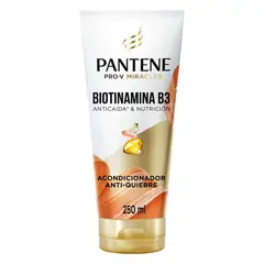 PANTENE - Acondicionador Antiquiebre Biotinamina B3 Envase 250 mL