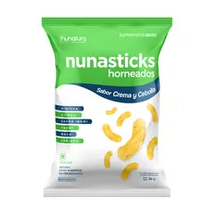 NUNATURA - Nunasticks Crema y Cebolla Bolsa 20 g