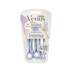 VENUS - Máquina de Afeitar Área Intima Empaque 4 Und