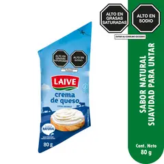 LAIVE - CREM QUES SAB NATURAL SACHET X 80G