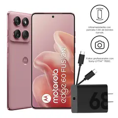 MOTOROLA - Smartphone Edge 60 Fusion 8+256Gb Rosa