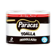 PARACAS - Papel Toalla Rollazo Black Empaque 2 Und