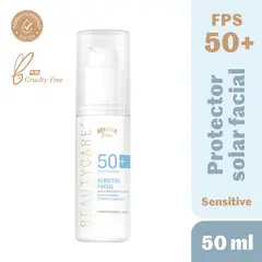 HAWAIIAN TROPIC - Protector Solar Facial Beauty Care Sensitive SPF50 Botella 50 mL