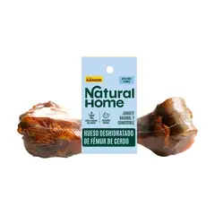 NATURAL HOME - Juguete para Perro Hueso Fémur Cerdo