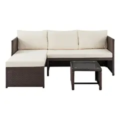 CASA JOVEN - SET SOFA TERRAZA 4 PERSONAS
