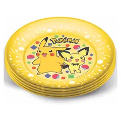 STOR - Set Platos Pokemon Pp 4 Piezas